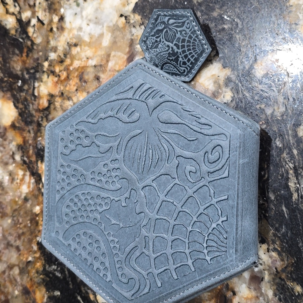 GAUDI LEATHER WALLET FROM  BARCELONA